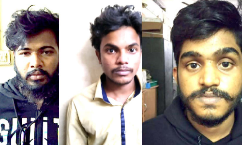 45 എല്‍.എസ്.ഡി സ്​റ്റാമ്പുമായി വിദ്യാര്‍ഥിയടക്കം മൂന്നുപേർ അറസ്​റ്റിൽ