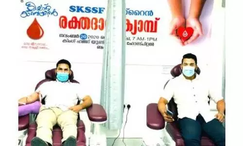 എസ്.കെ.എസ്.എസ്.എഫ് രക്തദാന ക്യാമ്പ് സംഘടിപ്പിച്ചു