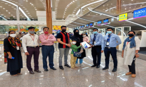 കണ്ണൂര്‍ വിമാനത്താവളം: യാത്രികരുടെ എണ്ണം 20 ലക്ഷം പിന്നിട്ടു