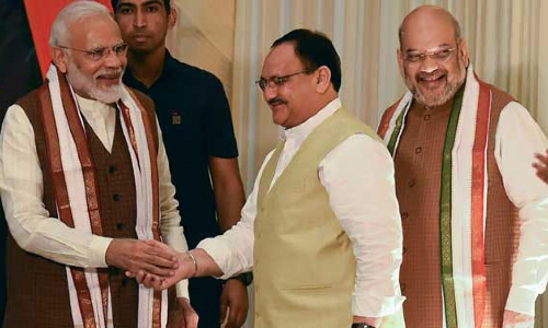 2024 ലോക്​സഭ തെരഞ്ഞെടുപ്പ്​ ലക്ഷ്യമിട്ട്​ ബി.ജെ.പി അധ്യക്ഷ​െൻറ ഭാരതപര്യടനം