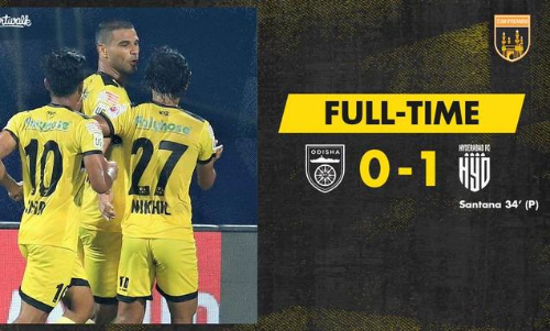 പെനാൽറ്റി വിധി നിർണയിച്ചു; ഹൈദരാബാദിന്​ വിജയത്തുടക്കം