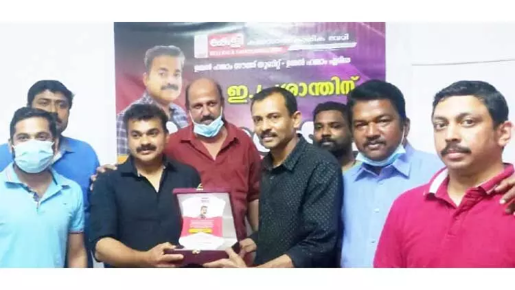 പ്രശാന്തിന് കേളി യാത്രയയപ്പ് നൽകി പ്രശാന്തിന് കേളി യാത്രയയപ്പ് നൽകി