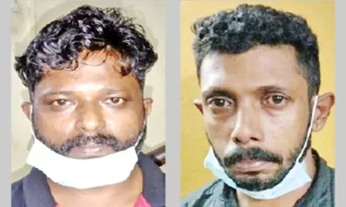 വയോധികയെ ആക്രമിച്ച് സ്വർണമാല മോഷ്​ടിച്ച രണ്ടുപേർ അറസ്​റ്റിൽ