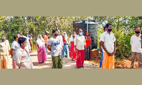 പത്തുലക്ഷത്തി​െൻറ കുടിവെള്ള പദ്ധതി പാളി; നാട്ടുകാർ പ്രക്ഷോഭത്തിന്​