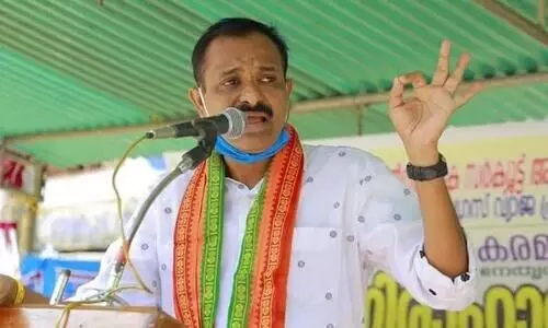 വി.വി. രാജേഷിനെതിരെ യൂത്ത് കോൺഗ്രസ്‌ പരാതി