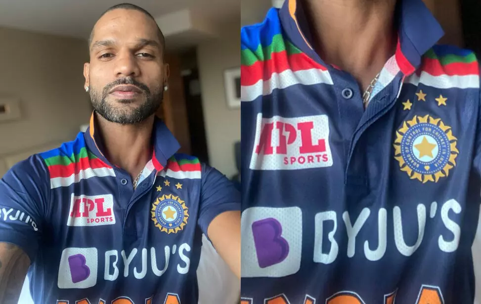 മത്സരം ബൈജൂസും ആസ്ട്രേലിയയും തമ്മിലാണോ?; ഇന്ത്യയുടെ പുത്തൻ ജഴ്സിയെ ട്രോളി ആരാധകർ മത്സരം ബൈജൂസും ആസ്ട്രേലിയയും തമ്മിലാണോ?; ഇന്ത്യയുടെ പുത്തൻ ജഴ്സിയെ ട്രോളി ആരാധകർ