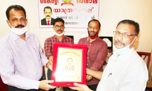 സ​ജീ​വ​മാ​യ പ്ര​വാ​സം; വി​ന​യ​കു​മാ​ർ മ​ട​ങ്ങു​ന്നു