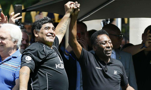 ഒരുനാൾ നമുക്ക്​ ആകാശത്ത്​ ഒരുമിച്ച്​ കളിക്കാം -പെലെ