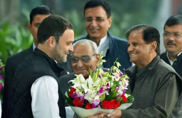 rahul gandhi ahmed patel