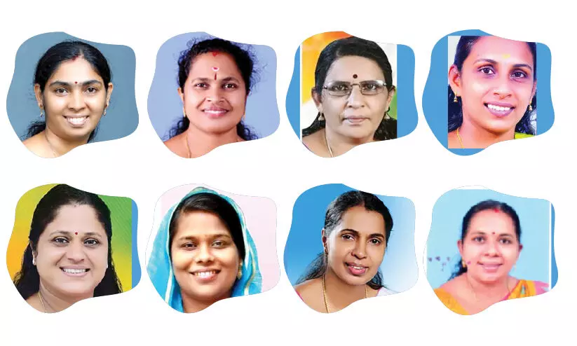 നെടുമങ്ങാട് എട്ട് ജനറൽ വാർഡുകളിൽ പുരുഷ സ്ഥാനാർഥികളെ നേരിടാൻ വനിതകൾ നെടുമങ്ങാട് എട്ട് ജനറൽ വാർഡുകളിൽ പുരുഷ സ്ഥാനാർഥികളെ നേരിടാൻ വനിതകൾ