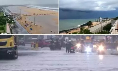 നിവാർ തീരം തൊട്ടു; തമിഴ്​നാട്ടിലും പുതുച്ചേരിയിലും ശക്​തമായ കാറ്റും മഴയും