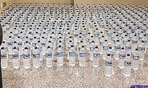 346 കു​പ്പി മ​ദ്യം പി​ടി​കൂ​ടി