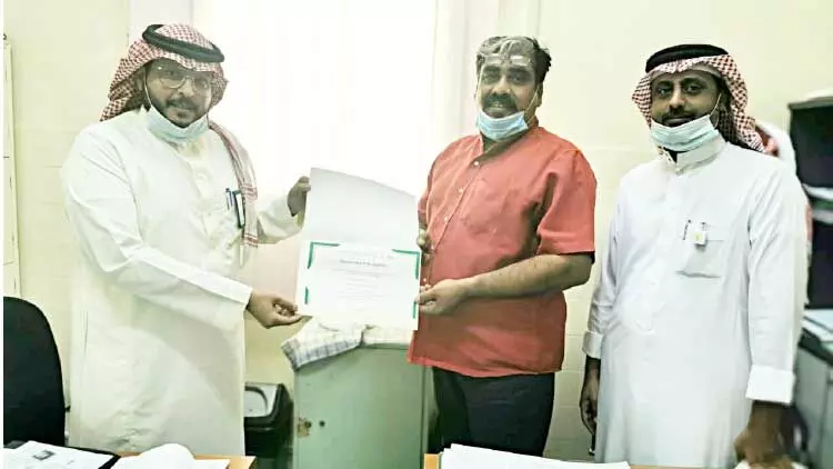 നാസ്​ വക്കത്തിന്​ സൗദി ആരോഗ്യവകുപ്പി​െൻറ അംഗീകാരം