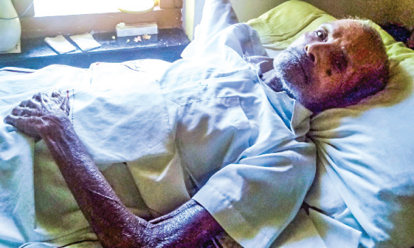 ശയ്യയിലും സമരനായകെൻറ ഓർമകളിൽ ആവേശക്കൊടി ശയ്യയിലും സമരനായകെൻറ ഓർമകളിൽ ആവേശക്കൊടി