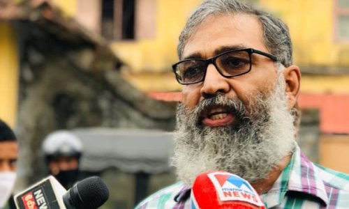 ത​േൻറത്​​ പ്രതിഷേധ പോരാട്ടമെന്ന്​ അല​െൻറ പിതാവ്​ കെ. ​മു​ഹ​മ്മ​ദ്​ ശു​ഐ​ബ്