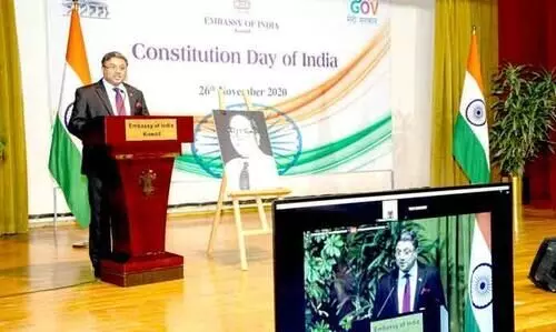 ഇന്ത്യൻ എംബസി ഭരണഘടന ദിനം ആഘോഷിച്ചു