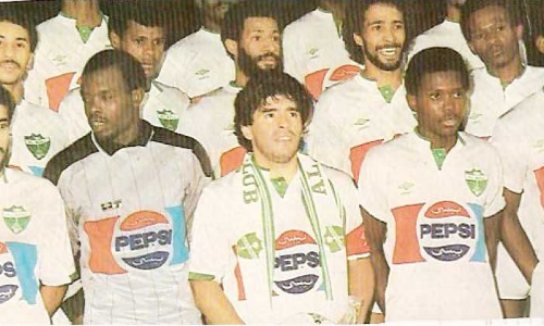 മറഡോണയുടെ വിയോഗത്തിൽ ദുഃഖാർഥരായിസൗദി കാൽപന്ത്​ പ്രേമികൾ