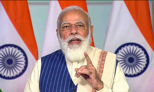 ഭാരത് ബയോടെക് വാക്​സിൻ നിർമാണ കേന്ദ്രം മോദി സന്ദർശിച്ചു