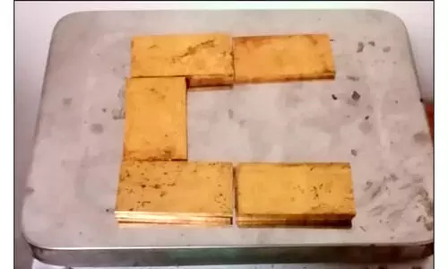 തൃശൂർ കസ്​റ്റംസ്​ ഡിവിഷൻ പിടികൂടിയത്​ 50 കോടിയുടെ കള്ളക്കടത്ത്​ സ്വർണം