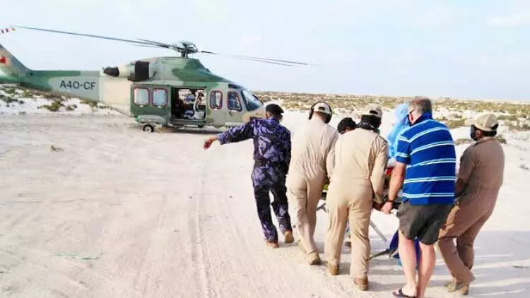 പാരാഗ്ലൈഡിങ്ങിനിടെവീണ് വിദേശിക്ക് പരിക്കേറ്റു പാരാഗ്ലൈഡിങ്ങിനിടെവീണ് വിദേശിക്ക് പരിക്കേറ്റു