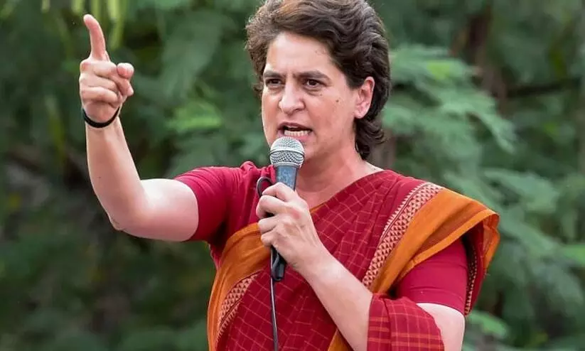 BJP rolls out red carpet for billionaire friends, neglects farmers: Priyanka Gandhi