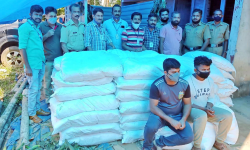 മു​ത്ത​ങ്ങ​യി​ൽ 75 ല​ക്ഷ​ത്തി​െൻറ ഹാ​ൻ​സ് പി​ടി​കൂ​ടി