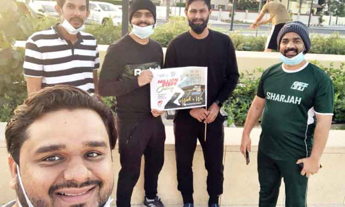 24 മണിക്കൂറിനുള്ളില് 25 ലക്ഷം ചുവടുകള് പിന്നിട്ട് മലയാളി കൂട്ടായ്മ 24 മണിക്കൂറിനുള്ളില് 25 ലക്ഷം ചുവടുകള് പിന്നിട്ട് മലയാളി കൂട്ടായ്മ