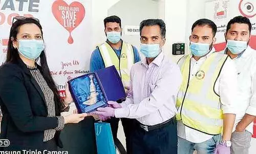 സോ​ഷ്യ​ൽ ഫോ​റം ഒ​മാ​ൻ ര​ക്​​ത​ദാ​ന ക്യാ​മ്പ്​ സം​ഘ​ടി​പ്പി​ച്ചു