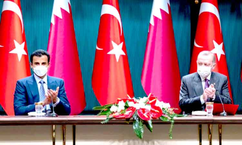 തു​ർ​ക്കി​യി​ലെ ഖ​ത്ത​ർ നി​ക്ഷേ​പം 2200 കോ​ടി ഡോ​ള​റി​ൽ