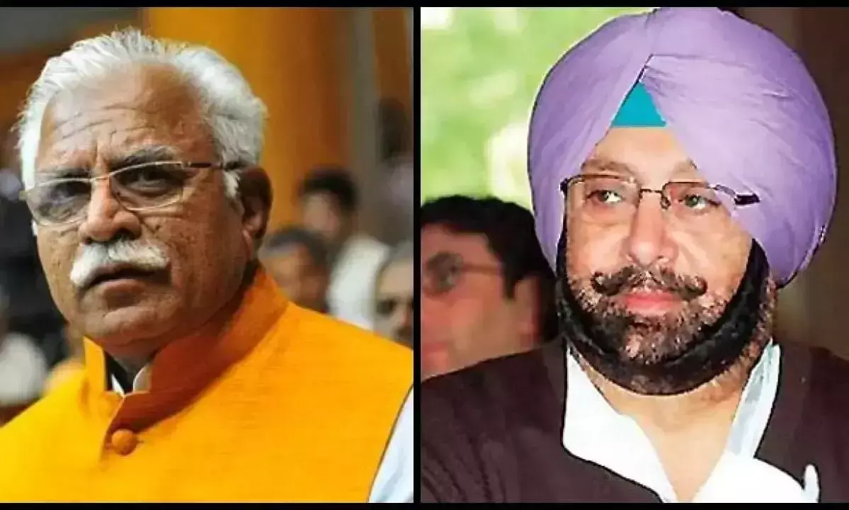 Khattar slams Amarinder Singh over poor coordination on farmers protest Khattar slams Amarinder Singh over poor coordination on farmers protest