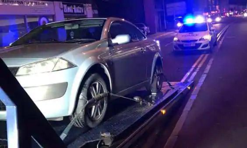 നിരത്തിലിറക്കി 30 സെക്കൻറിനുള്ളിൽ വാഹനം പിടിച്ചെടുത്ത്​ പൊലീസ്​, കാരണം ഇതാണ്​