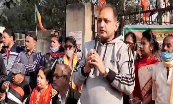 തൃണമൂൽ തീവ്രവാദ നിർമാണ കമ്പനിയായി മാറിയെന്ന് ബി.ജെ.പി ഉപാധ്യക്ഷൻ