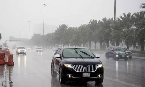 മഴ ഒടുവിൽ റിയാദിലും പെയ്​തിറങ്ങി