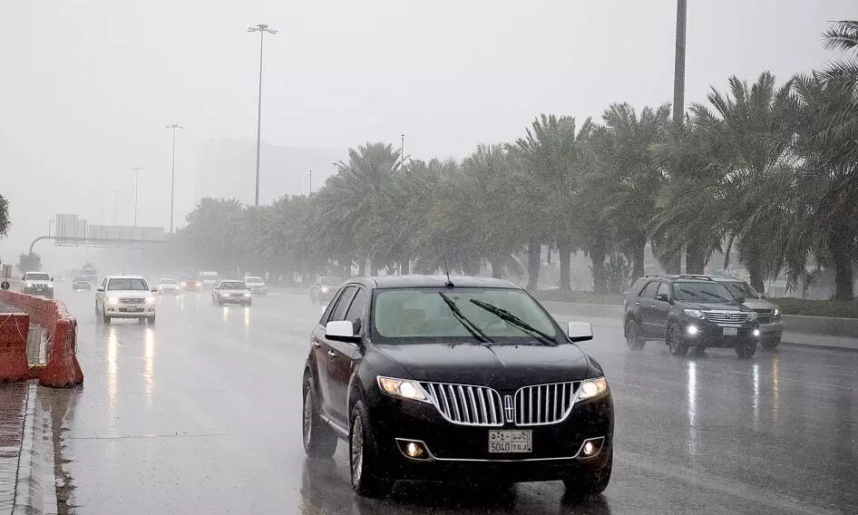 മഴ ഒടുവിൽ റിയാദിലും പെയ്​തിറങ്ങി