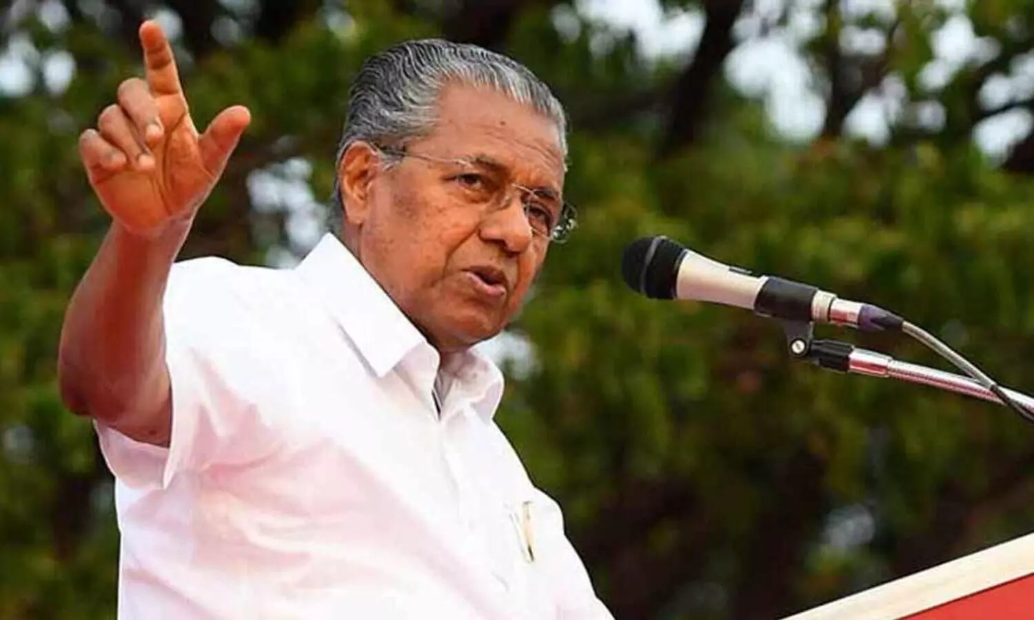 pinarayi vijayan about social welfare pension