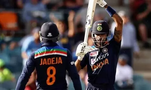 പാണ്ഡ്യയും ജദേജയും എടുത്തുയർത്തി, ഇന്ത്യക്ക്​ മികച്ച സ്​കോർ; ഇനി ബൗളർമാരുടെ കയ്യിൽ