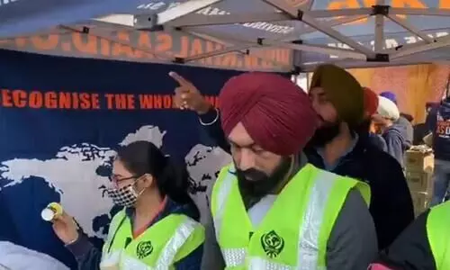 സമരം നടത്തുന്ന കർഷകർക്ക്​ ഭക്ഷണവും അവശ്യ സാധനങ്ങളുമായി യു.കെയിൽനിന്ന്​ ഖൽസ എയ്​ഡ്​