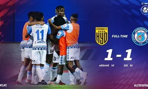 അതു ഗോളായിരുന്നു; റഫറിയുടെ തെറ്റായ തീരുമാനത്തിൽ ജാംഷഡ്​പൂരിന്​ ജയം നഷ്​ടം