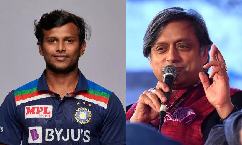 ദാരിദ്ര്യത്തിൽനിന്നും അവൻ ഉയരുകയാണ്​; ടി.നടരാജന്​ ആശംസകളുമായി ശശി തരൂർ