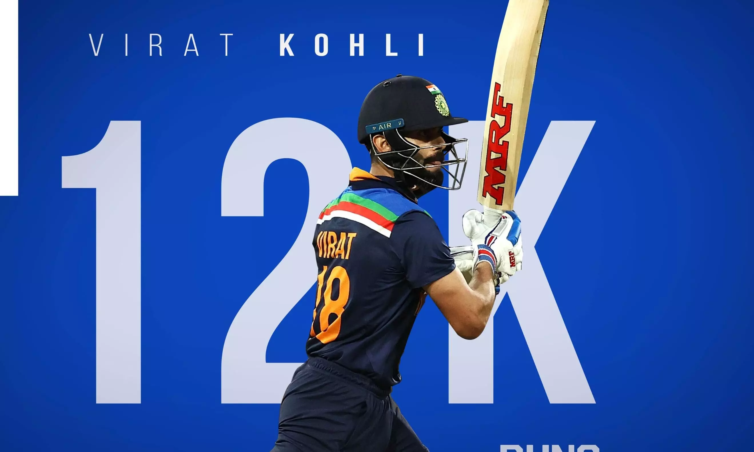 സചിനും പോണ്ടിങ്ങും ബഹുദൂരം പിന്നിൽ; കോഹ്ലി 12000 ക്ലബിൽ സചിനും പോണ്ടിങ്ങും ബഹുദൂരം പിന്നിൽ; കോഹ്ലി 12000 ക്ലബിൽ