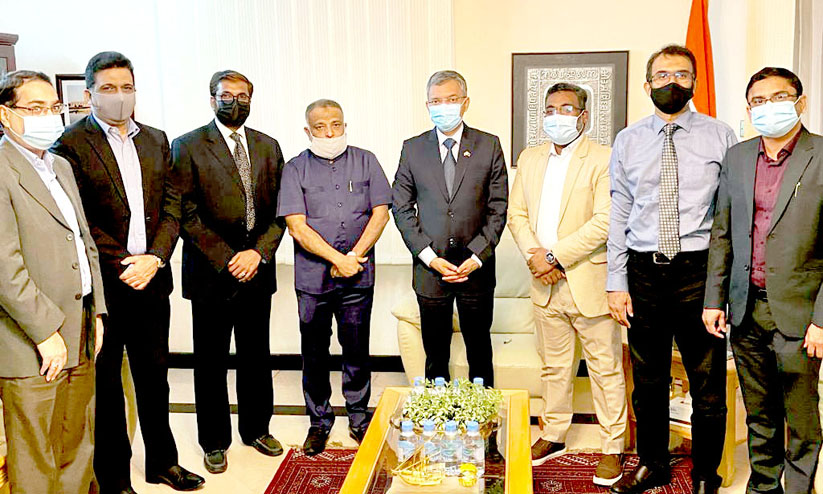 ഇന്ത്യൻ അംബാസഡറെ സന്ദർശിച്ചു ഇന്ത്യൻ അംബാസഡറെ സന്ദർശിച്ചു