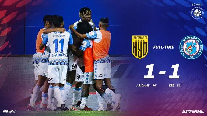 അതു ഗോളായിരുന്നു; റഫറിയുടെ തെറ്റായ തീരുമാനത്തിൽ ജാംഷഡ്പൂരിന് ജയം നഷ്ടം അതു ഗോളായിരുന്നു; റഫറിയുടെ തെറ്റായ തീരുമാനത്തിൽ ജാംഷഡ്പൂരിന് ജയം നഷ്ടം