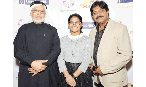 സ്​നേഹത്തോടെ യു.എ.ഇക്ക്​ സുചേതയുടെ ഗാനം