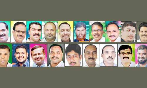 ജി​ദ്ദ​യി​ൽ​നി​ന്ന്​ 19 കെ.​എം.​സി.​സി പ്ര​വ​ർ​ത്ത​ക​ർ സ്ഥാ​നാ​ർ​ഥി​ക​ൾ