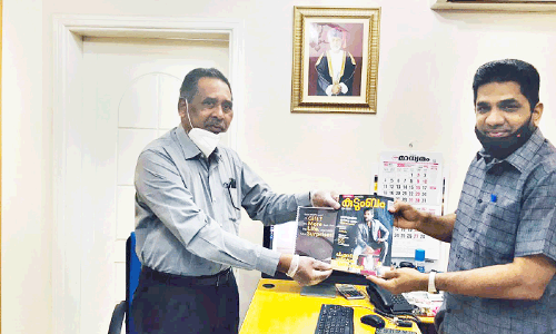 ഗൾഫ് മാധ്യമം ഒാഫിസ് സന്ദർശിച്ചു ഗൾഫ് മാധ്യമം ഒാഫിസ് സന്ദർശിച്ചു