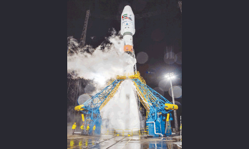 യു.എ.ഇ ദേശീയ ദിനത്തിന്​ പൊലിമയേകി ഫാൽക്കൺ ഐ 2 കുതിച്ചു