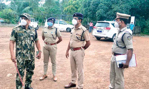 മാവോവാദി ഭീഷണി: മലയോര മേഖലയിലെ ബൂത്തുകള്‍ ഐ.ജി സന്ദര്‍ശിച്ചു