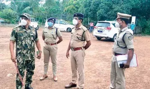 മാവോവാദി ഭീഷണി: മലയോര മേഖലയിലെ ബൂത്തുകള്‍ ഐ.ജി സന്ദര്‍ശിച്ചു