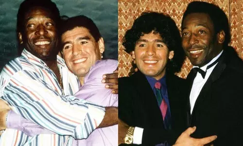 പെ​ട്ടെന്ന്​ പോയതിനാൽ പറയാനായില്ല, സുഹൃത്തേ നിന്നെ സ്​നേഹിക്കുന്നു; മറഡോണക്ക്​ ​വൈകാരിക കുറിപ്പുമായി പെലെ