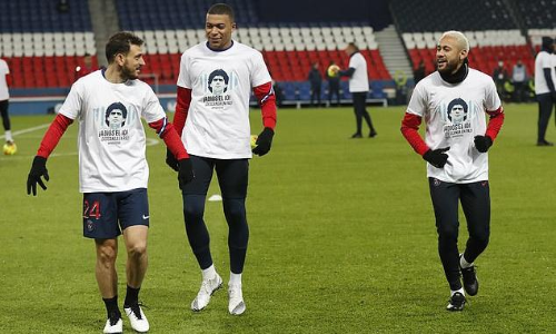 14ാം വയസിൽ മറഡോണ​ക്കൊപ്പം എടുത്ത ഫോ​േട്ടാ പങ്കുവെച്ച്​ നെയ്​മർ